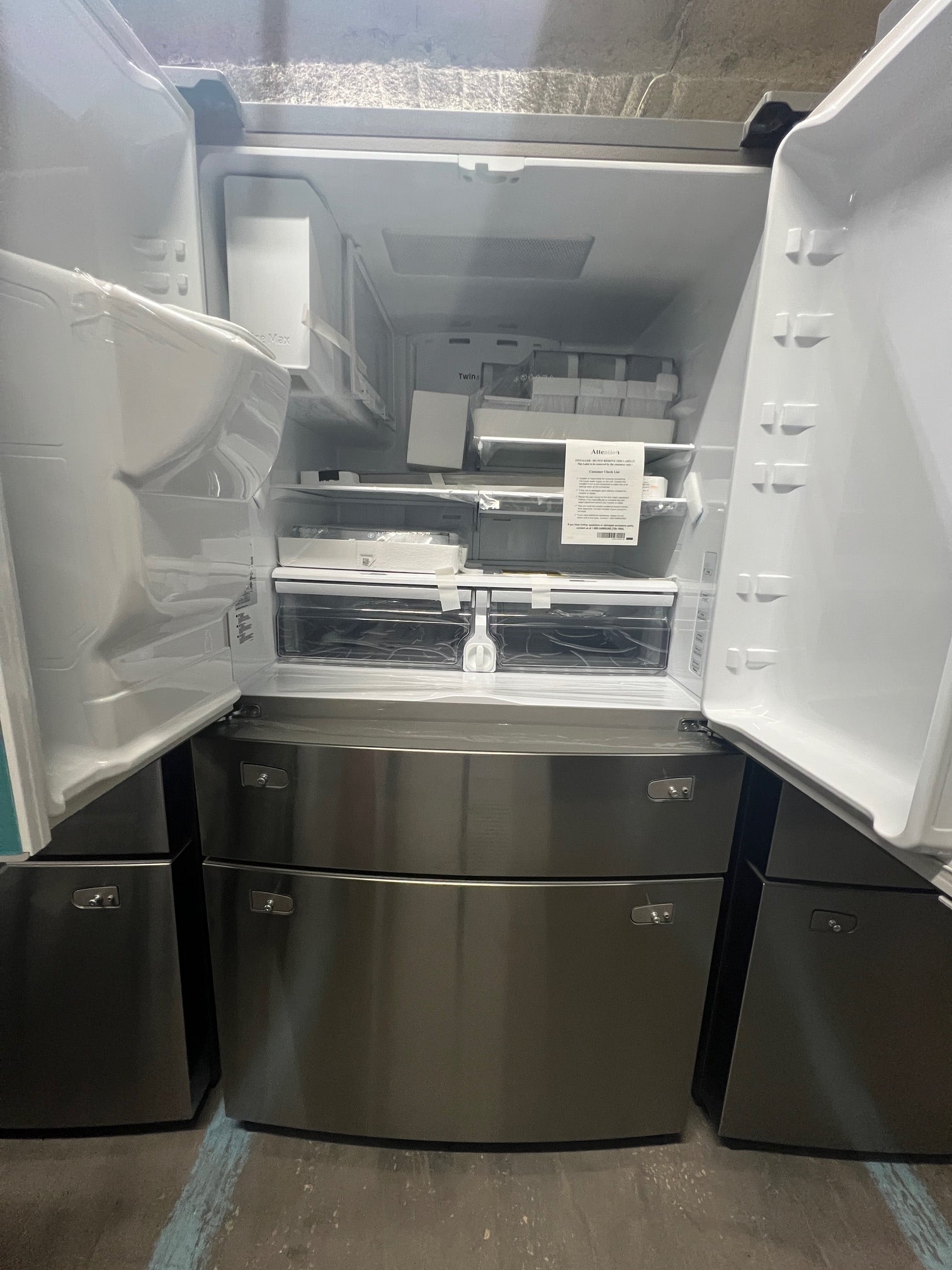 Samsung 28 Cu. Ft. 4-Door With FlexZone Drawer Stainless Steel